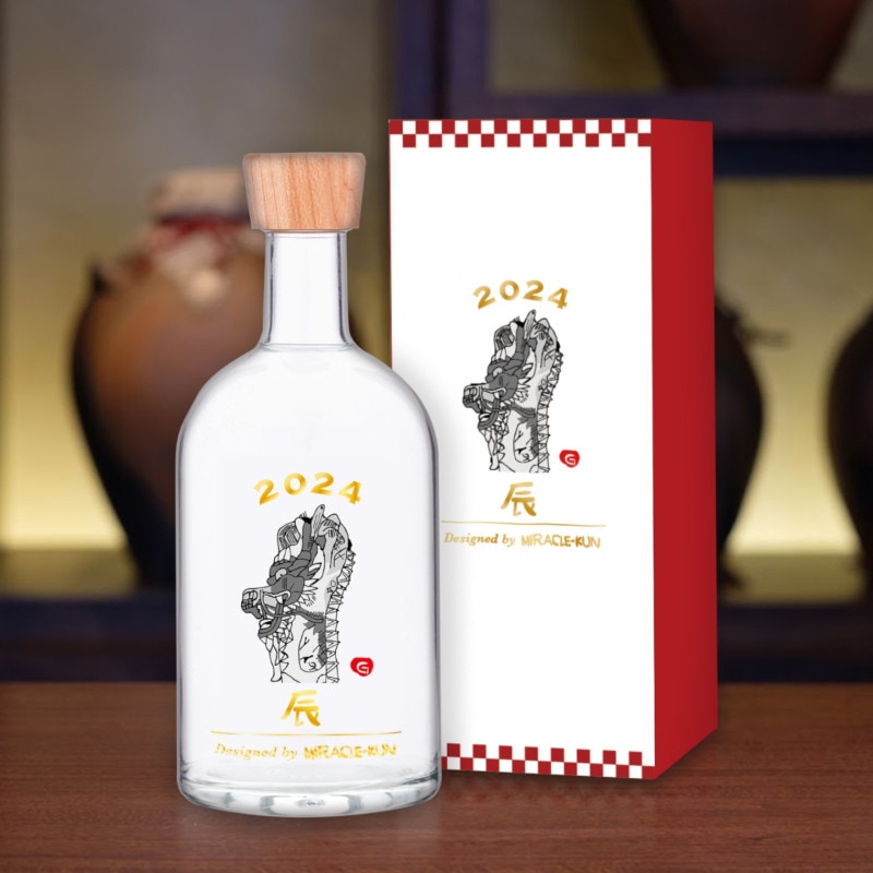 2024MIRACLE-KUN干支ボトル(辰)35度500ml