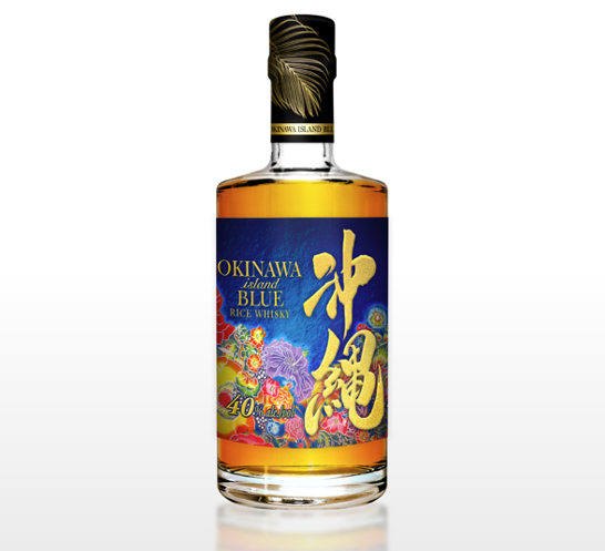【令和7年度那覇市長賞　優秀賞】沖縄 ISLAND BLUE 40度 500ml