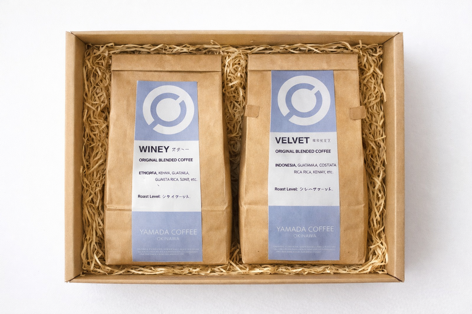 YAMADA COFFEE　コーヒー豆セット《 WINIEY・VELVET》