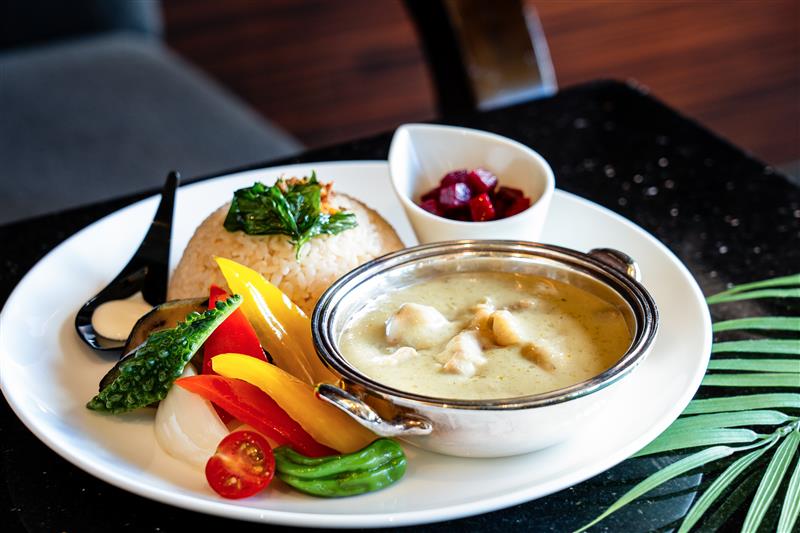 沖縄ハーバービューホテル グリーンカレー