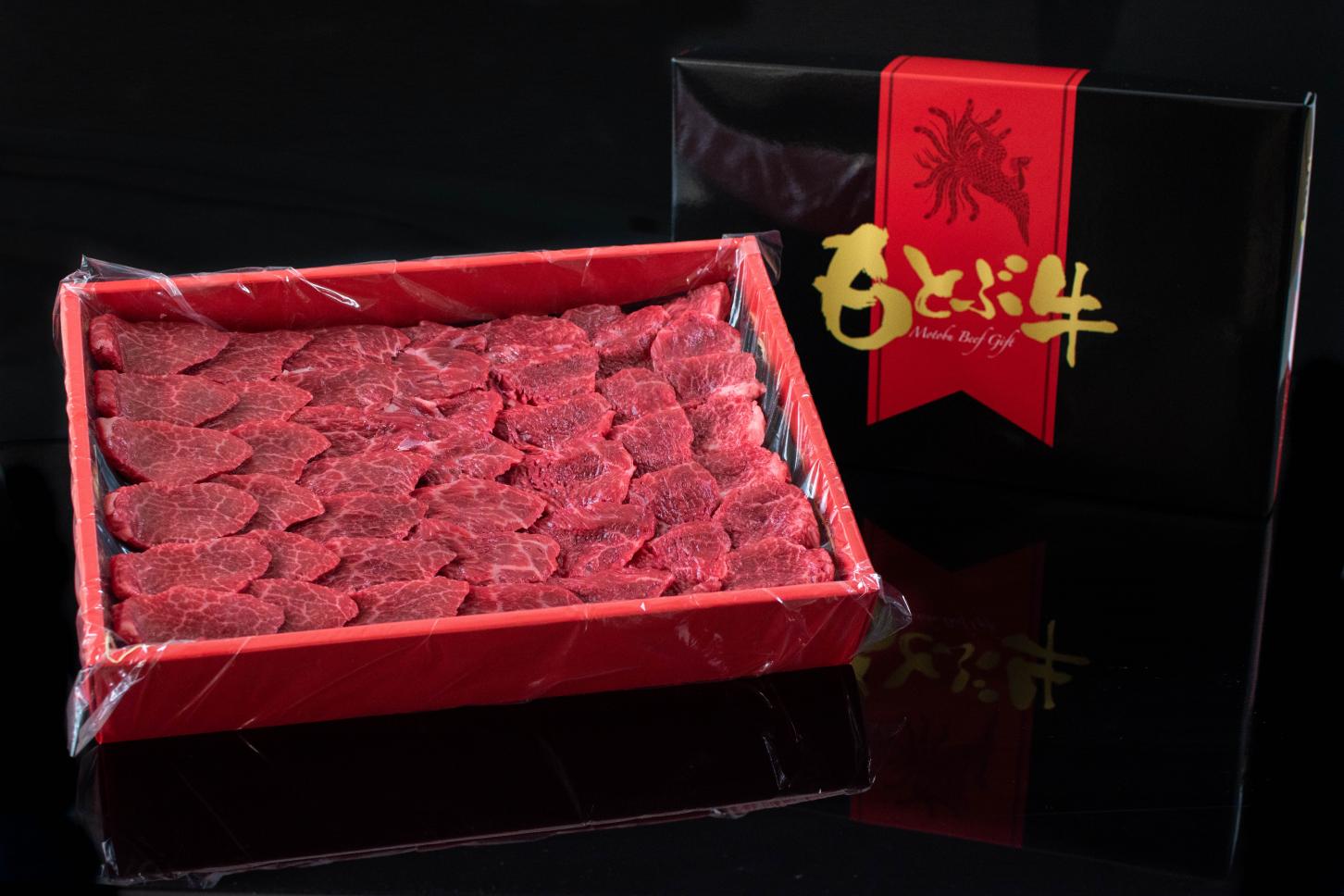 もとぶ牛 赤身焼肉用ギフトセット_送料込の詳細画像 もとぶ牛 赤身焼肉用ギフトセット_送料込の詳細画像