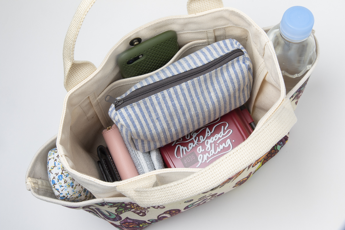 お散歩バッグ/サンゴの花畑の詳細画像 お散歩バッグ/サンゴの花畑の詳細画像