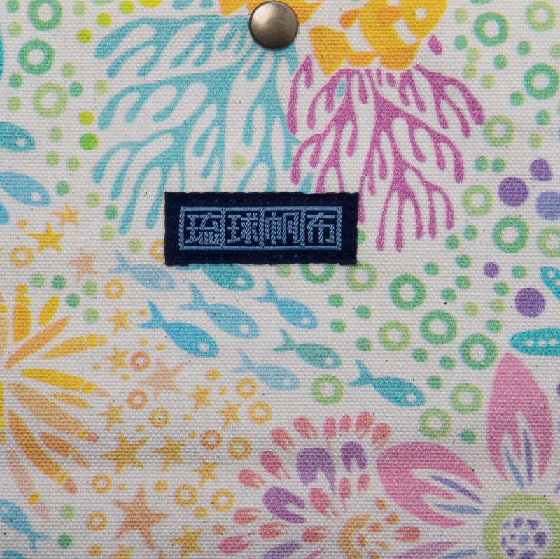 お散歩バッグ/サンゴの花畑の詳細画像 お散歩バッグ/サンゴの花畑の詳細画像