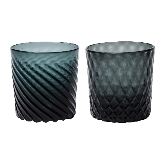 mado ロックグラス(スモーキーブラック)