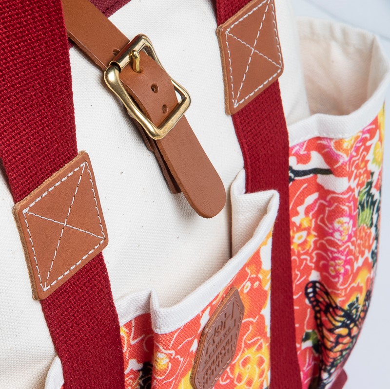 アートクラフトマンバッグ/紅型バタフライの詳細画像 アートクラフトマンバッグ/紅型バタフライの詳細画像