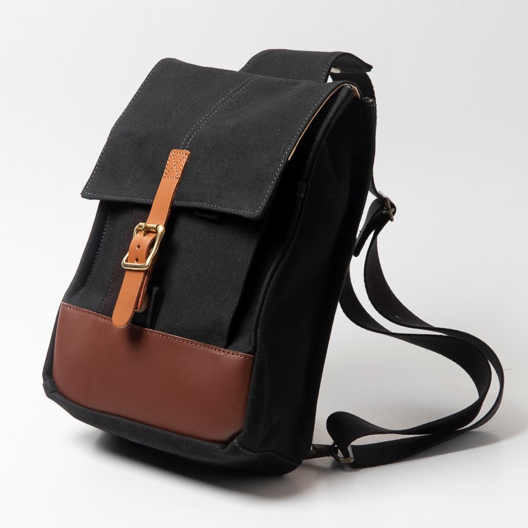 スクエアワンショルダー/ブラック