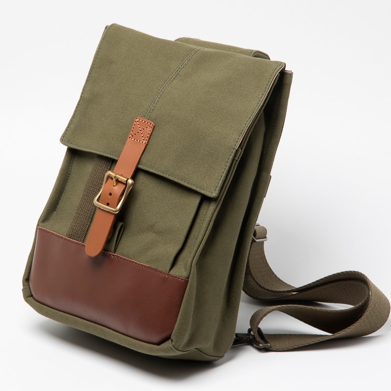 スクエアワンショルダー/ディープグリーン