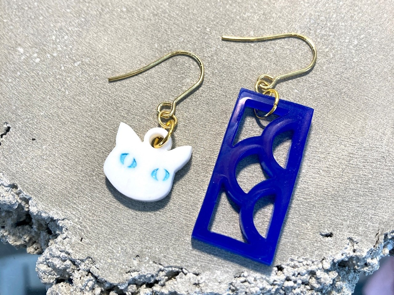 海猫商店/花ブロックと猫ピアス 夜の詳細画像 海猫商店/花ブロックと猫ピアス 夜の詳細画像