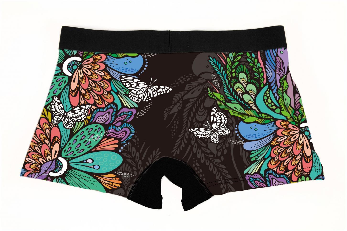 TURUKAMEボクサーパンツ<flower pokke104>の詳細画像 TURUKAMEボクサーパンツ<flower pokke104>の詳細画像