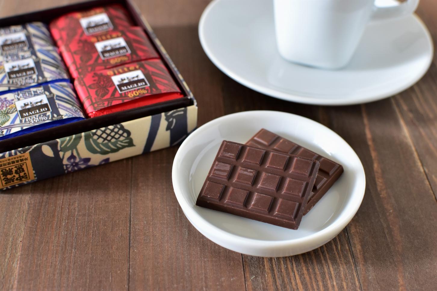 MAGLIOチョコレート(沖縄産黒糖入り) の詳細画像 MAGLIOチョコレート(沖縄産黒糖入り) の詳細画像