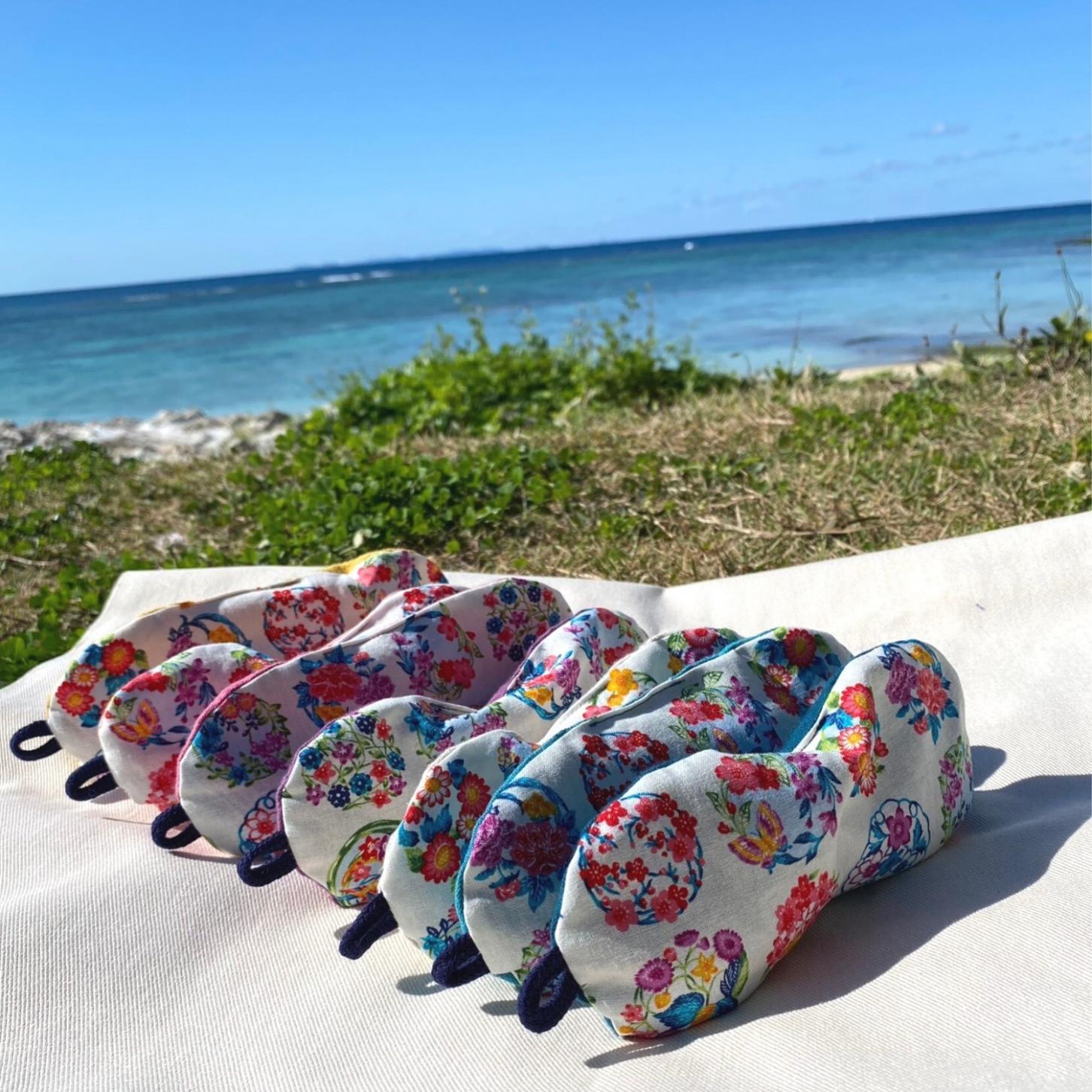 美らいろ あずきカイロ(紅型)