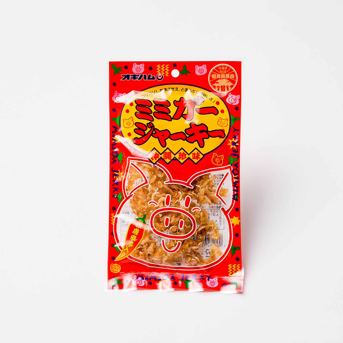 送料込　オキハム　ミミガージャーキー 23g　|　クリックポスト配送