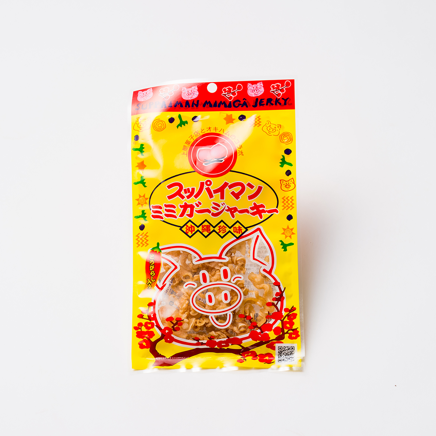 送料込　スッパイマンミミガージャーキー 25g　|　クリックポスト配送