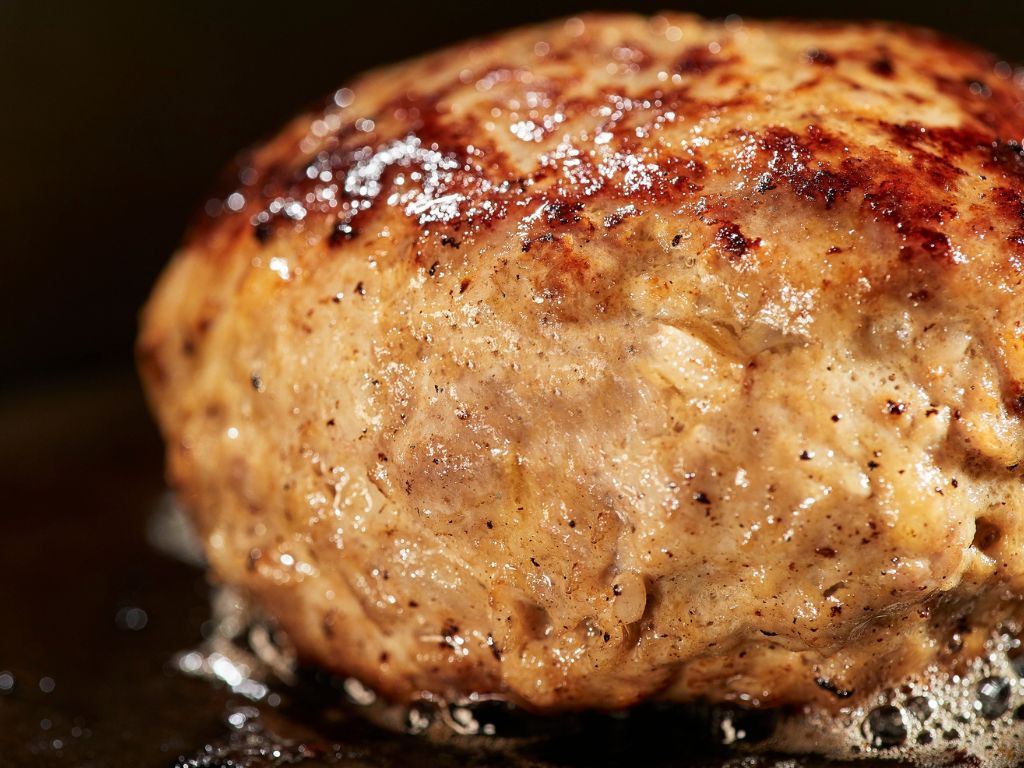 金アグー　100%ハンバーグ　130g×6個　送料込